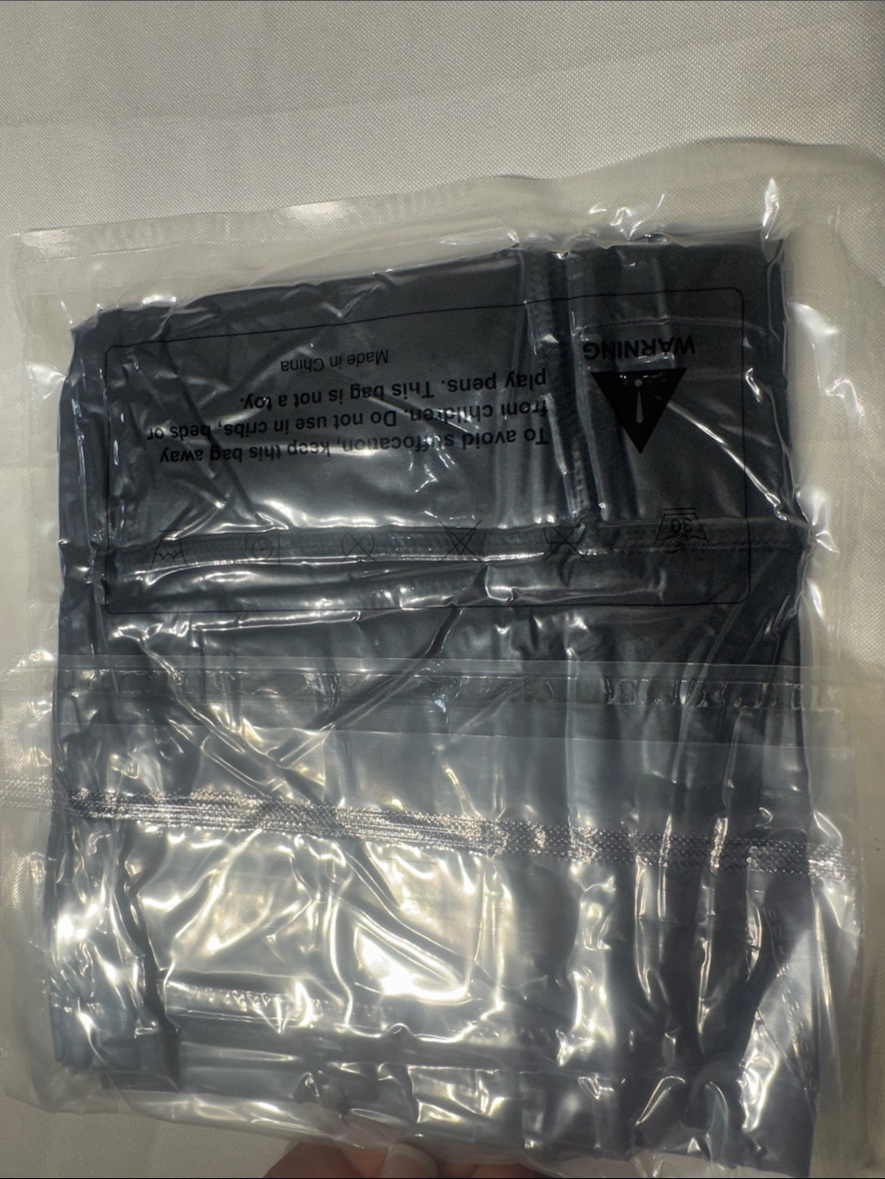 New High-Waist White Women's Active Pocket Shorts - Picture 3 of 4